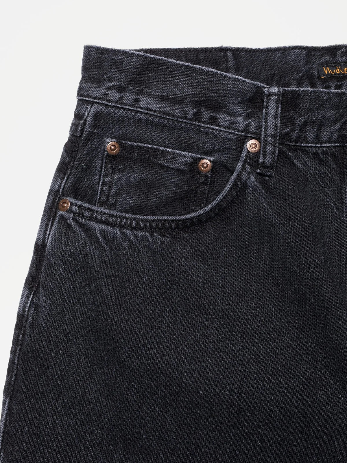 NUDIE JEANS | Le jean ample Tuff Tony - Noir vintage