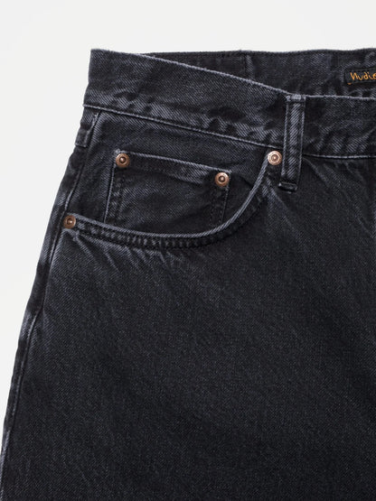 NUDIE JEANS | Le jean ample Tuff Tony - Noir vintage