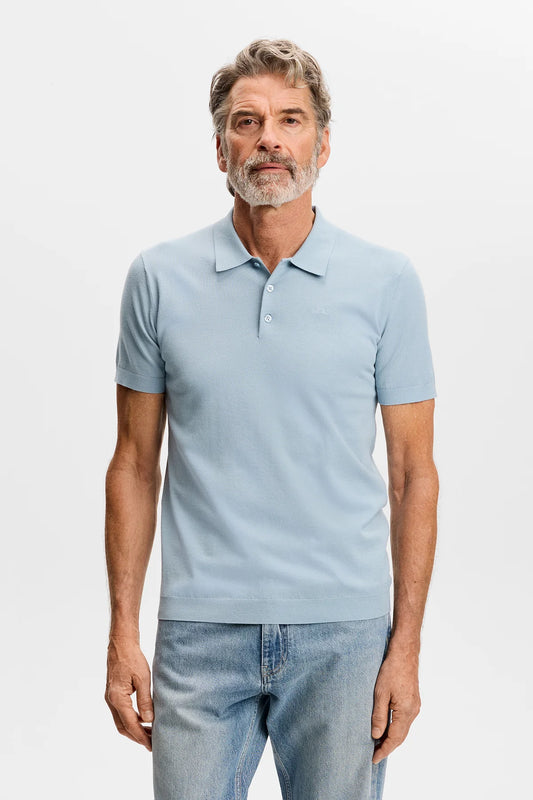 J.Lindeberg | polo à manches courtes "Ridge Knitted" - Bleu