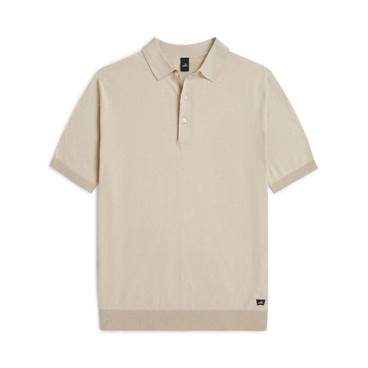 WAHTS | Polo en maille "Graham" - Sable