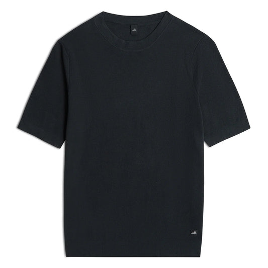 WAHTS | T-shirt en coton "Lance" - Bleu nuit