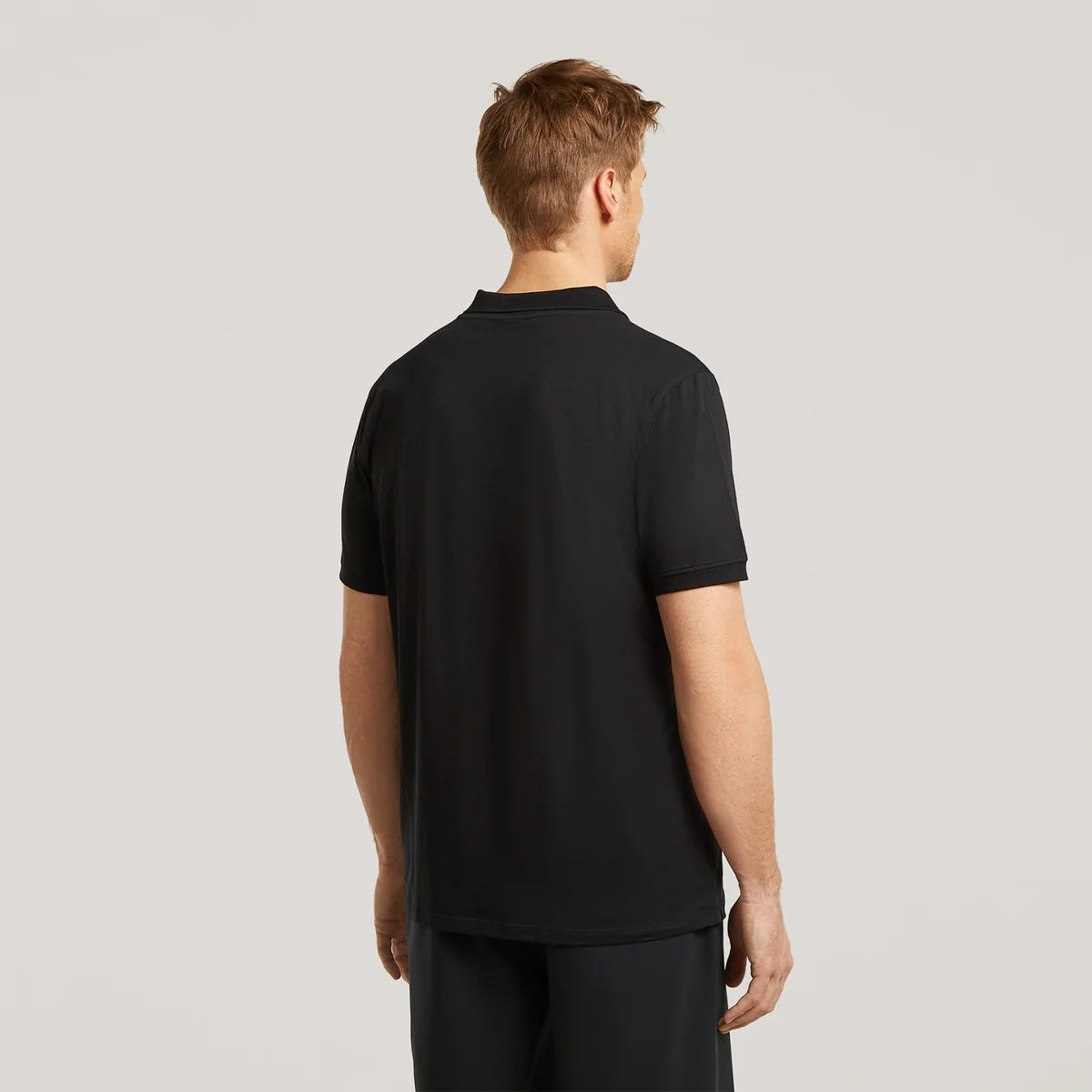 WAHTS | Polo en jersey " Hastings" - Noir