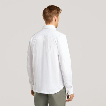 WAHTS | Chemise en Jersey "Duke" - Blanc