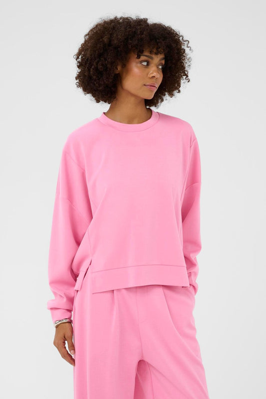 CULTURE | Sweat-shirt ''Alyson Chabrina'' | Rose