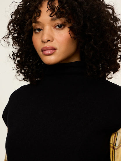 Sanctuary | Pull ' Mock Neck' |Noir