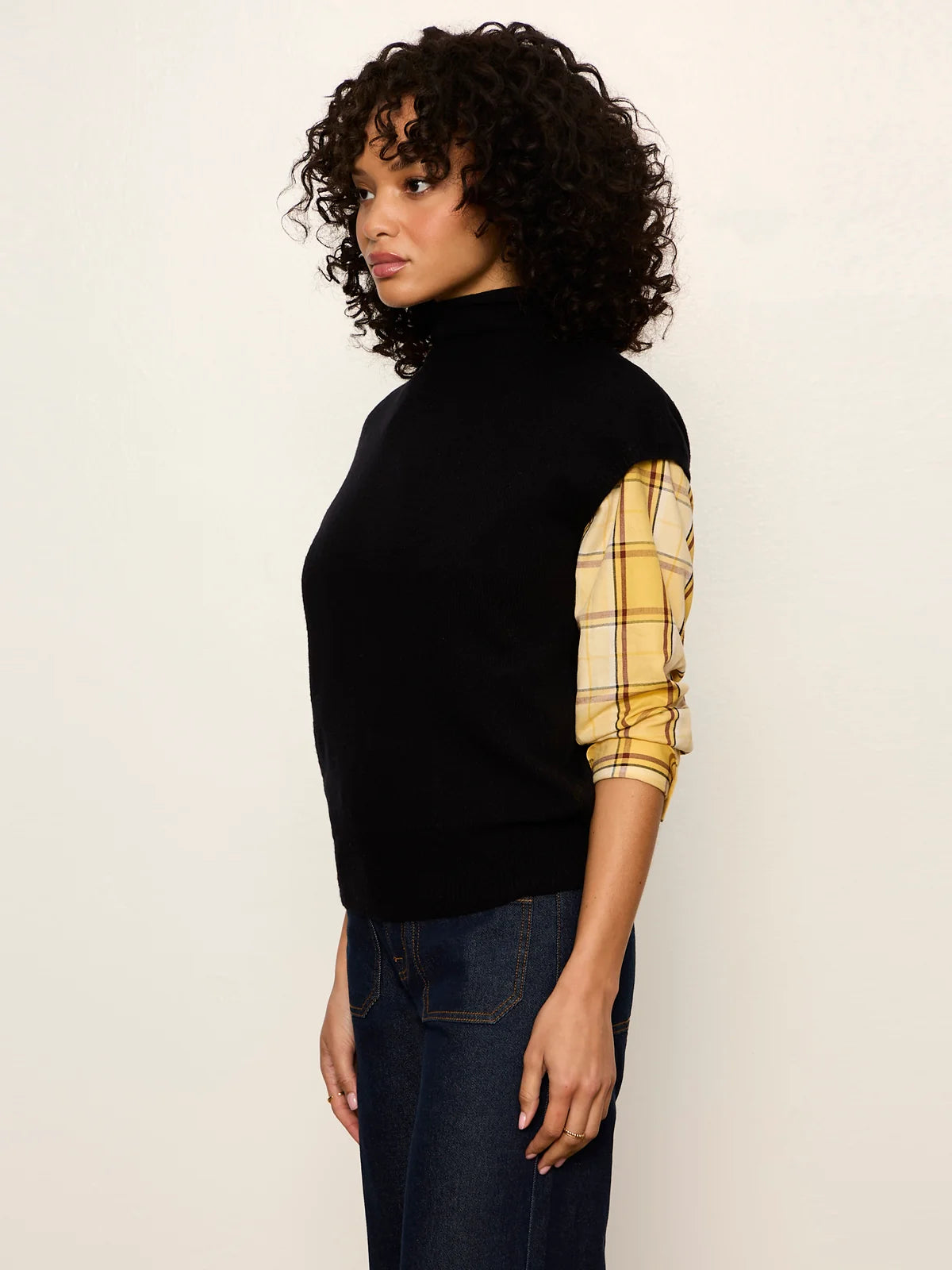 Sanctuary | Pull ' Mock Neck' |Noir