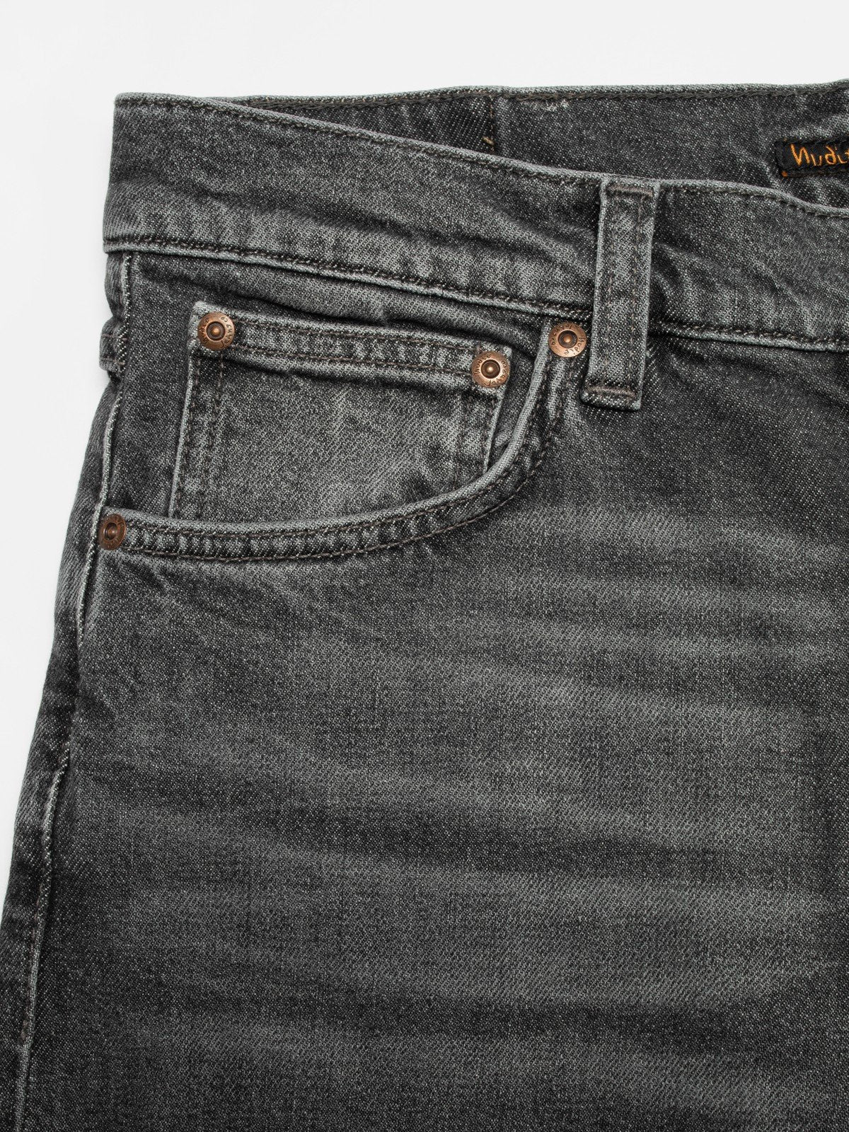 NUDIE JEANS | Jean "LEAN DEAN" - Gris ''Hurricane''