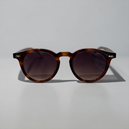 OLC Optics | Lunettes de soleil "DYLAN" - Brun tortoise / mauve