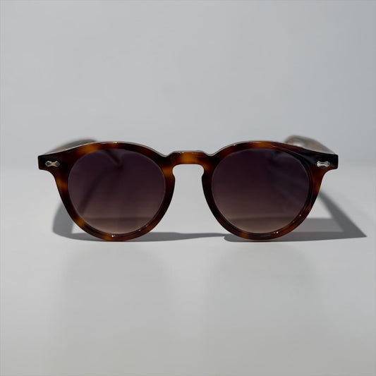 OLC Optics | Lunettes de soleil "DYLAN" - Brun tortoise / mauve