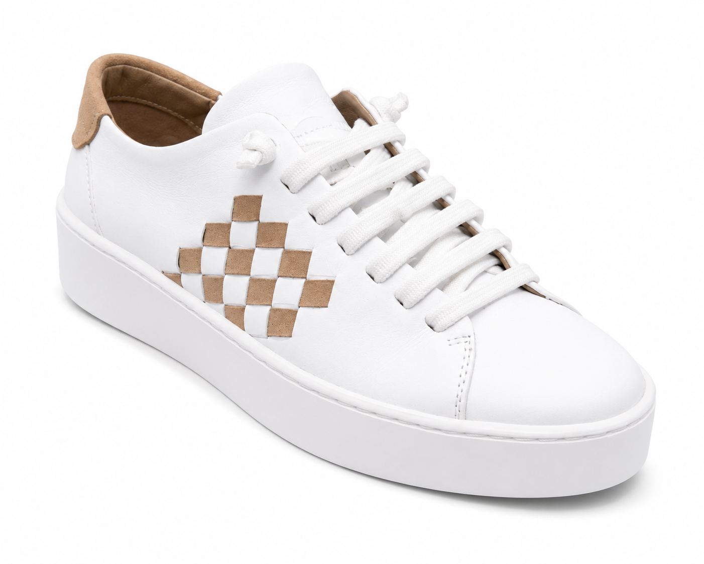 FABIANO RICCI |  Sneaker 'Damien' sans doublure  | Nude