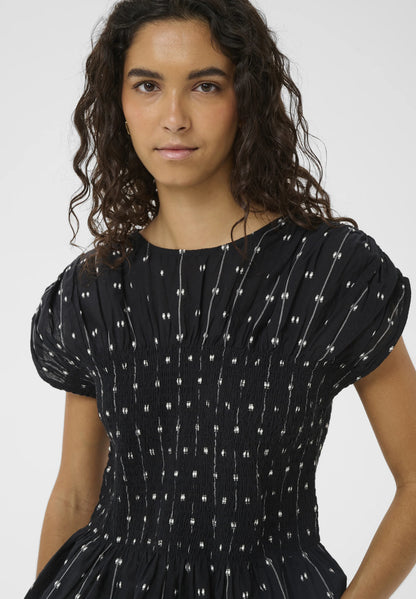 SOAKED IN LUXURY | Blouse 'Amelie'| Noir