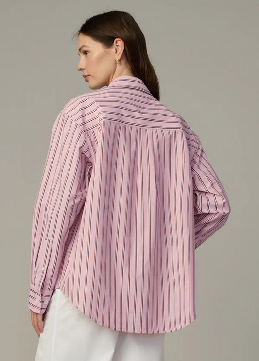 JOE'S | Chemise "The Boyfriend" Rose/ brun