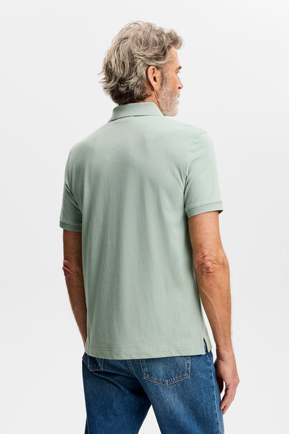 J.Lindeberg | Le polo ''Verse'' en coton piqué interlock - Jadeite U075