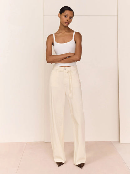 DL1961 |  Le jean ''Casie Relaxed Wide Leg'' 31" - Crema