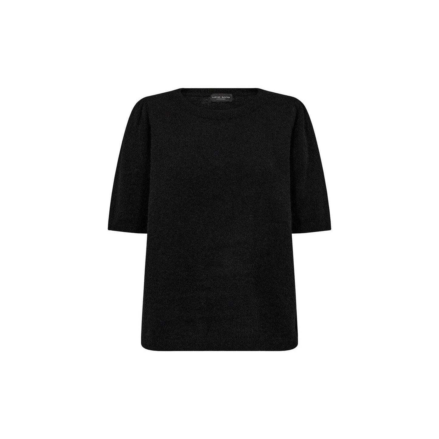 SAND Copenhagen | Col tricoté "Delmy Puff" - Noir