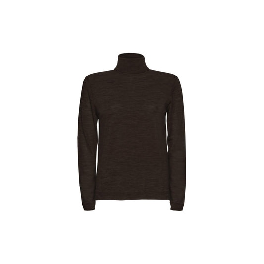 SAND Copenhagen | Pull col roullé "Fellini Trish" - Brun