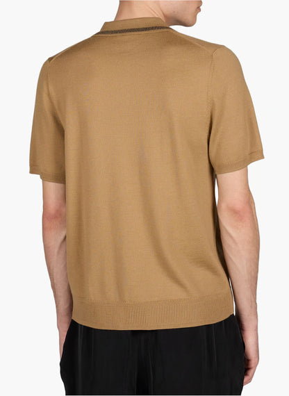 Paul smith | Polo en laine mérinos - Khaki