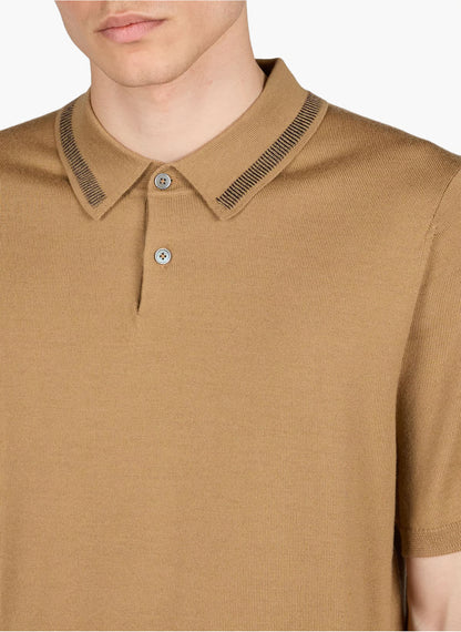 Paul smith | Polo en laine mérinos - Khaki
