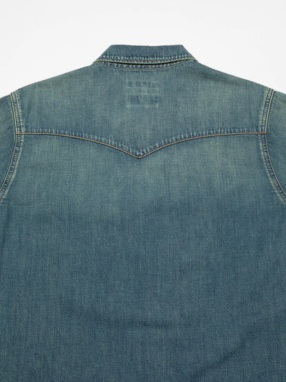 Nudie Jeans | Chemise en denim ''Gunnar'' - délavage sale