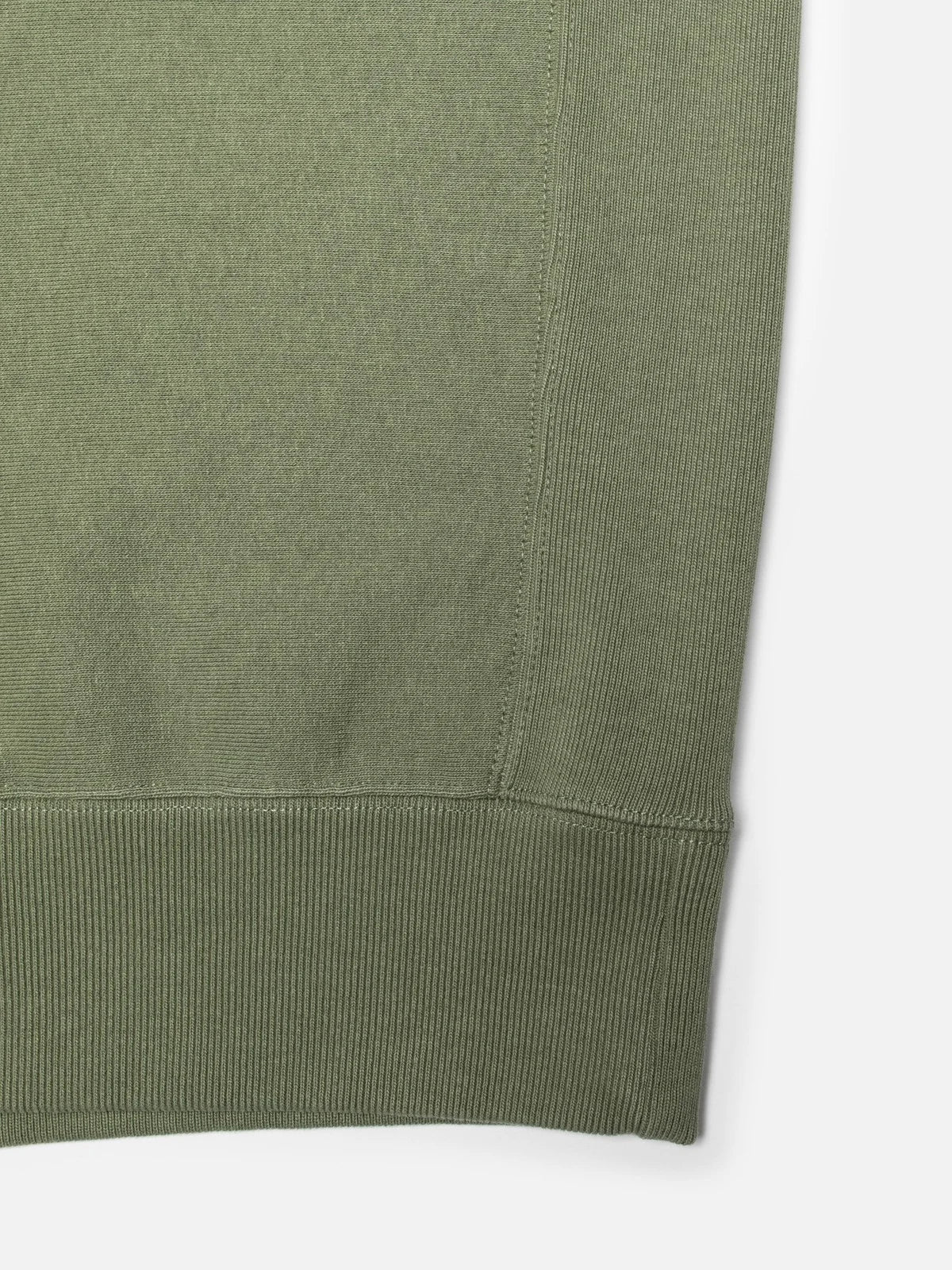 Nudie Jeans | Pull à col rond "HASSE" - Vert sauge