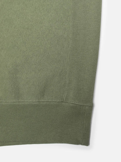 Nudie Jeans | Pull à col rond "HASSE" - Vert sauge