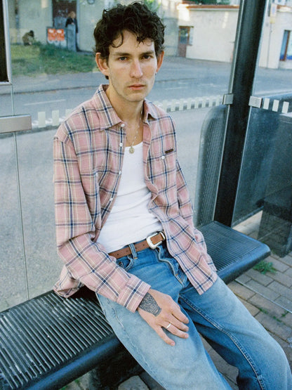 Nudie Jeans | Chemise de travail  "Julian à carreaux"