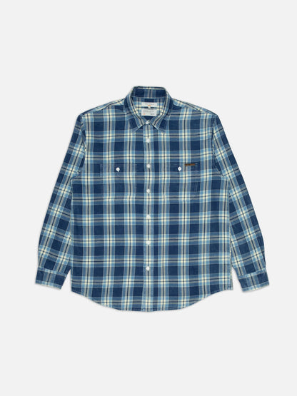 Nudie Jeans | Chemise de travail  "Julian à carreaux"