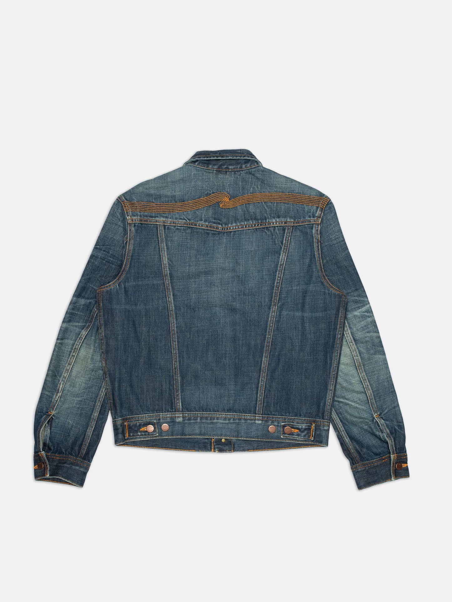 Nudie Jeans | Veste en jean ''Conny'' - Bleu effet usé