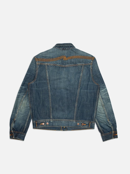 Nudie Jeans | Veste en jean ''Conny'' - Bleu effet usé