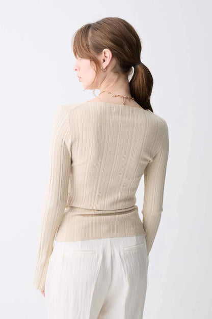 Deluc | Top manches longues "SINES" - Beige