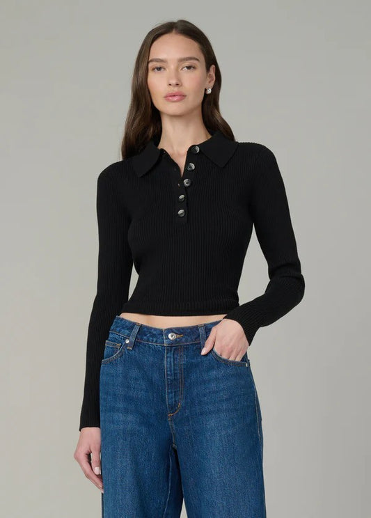 Joe's | Pull-polo "Lisa" - Noir