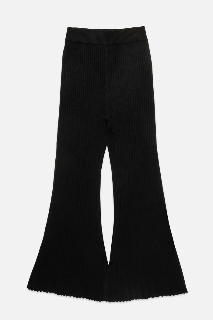 Deluc | Pantalon en maille "Noel"- Noir