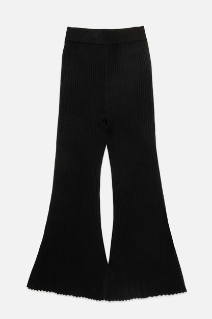 Deluc | Pantalon en maille "Noel"- Noir