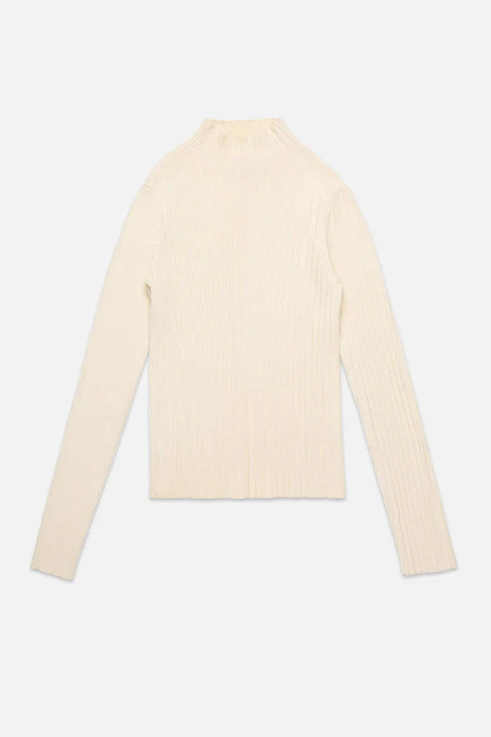 Deluc | pull à demi-col "Nate"- Ecru