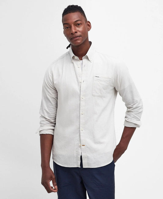 Barbour | La chemise ''Nelson Tailored'' - Brume