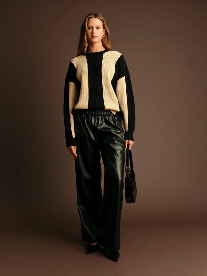 Deluc | Chandail "Bart"- Noir/ Nougat