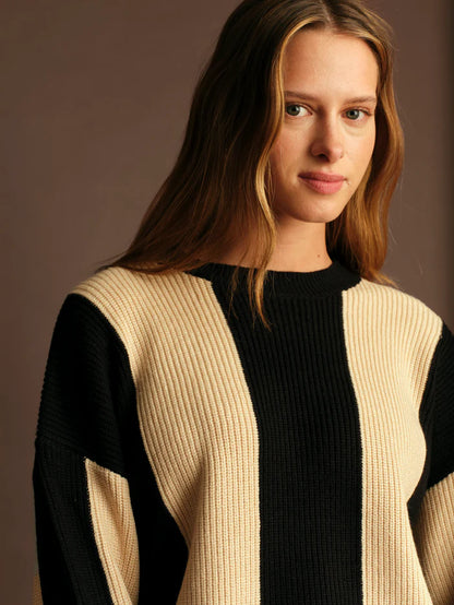 Deluc | Chandail "Bart"- Noir/ Nougat