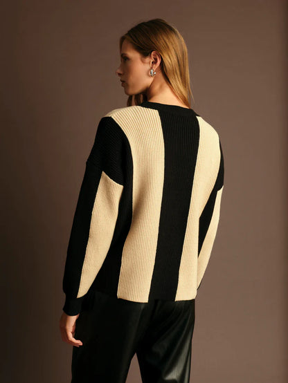 Deluc | Chandail "Bart"- Noir/ Nougat