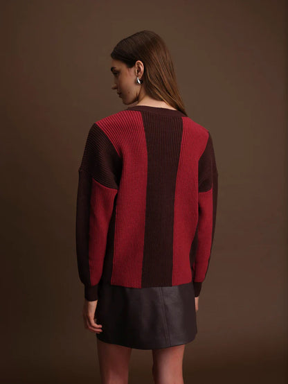 Deluc | Chandail "Bart"- Marron/ Merlot