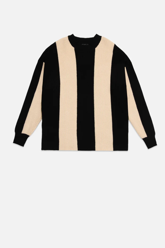 Deluc | Chandail "Bart"- Noir/ Nougat