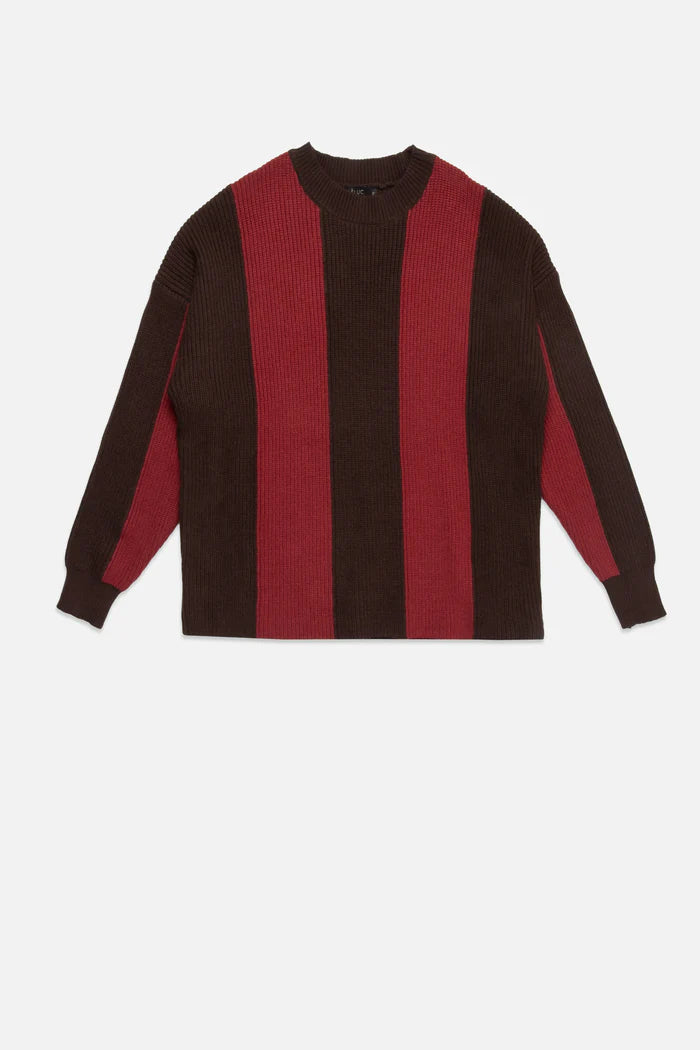 Deluc | Chandail "Bart"- Marron/ Merlot