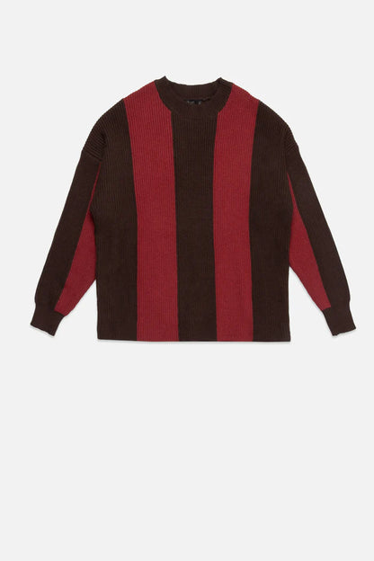 Deluc | Chandail "Bart"- Marron/ Merlot