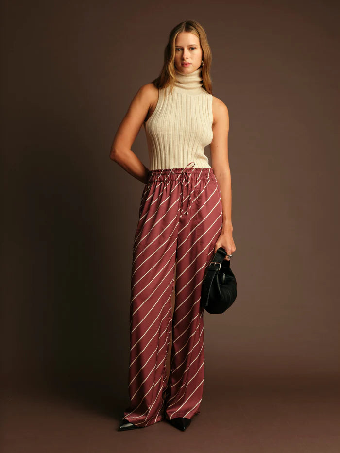 Deluc | Haut "Ben" sans manches avec col roulé- Noir