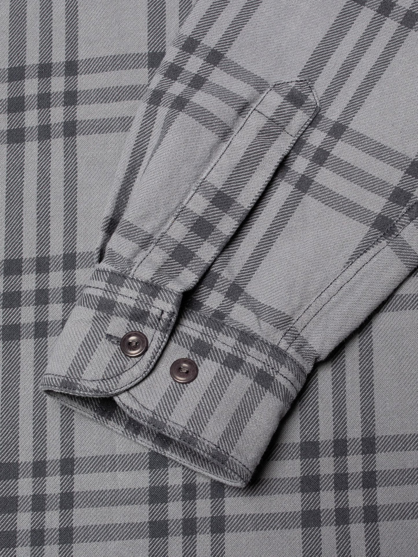 Nudie Jeans | Chemise à manches longues "Julian" - Gris