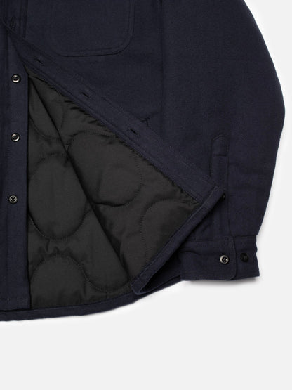 Nudie Jeans | Chemise à manches longues "Glenn" - Bleu Marin