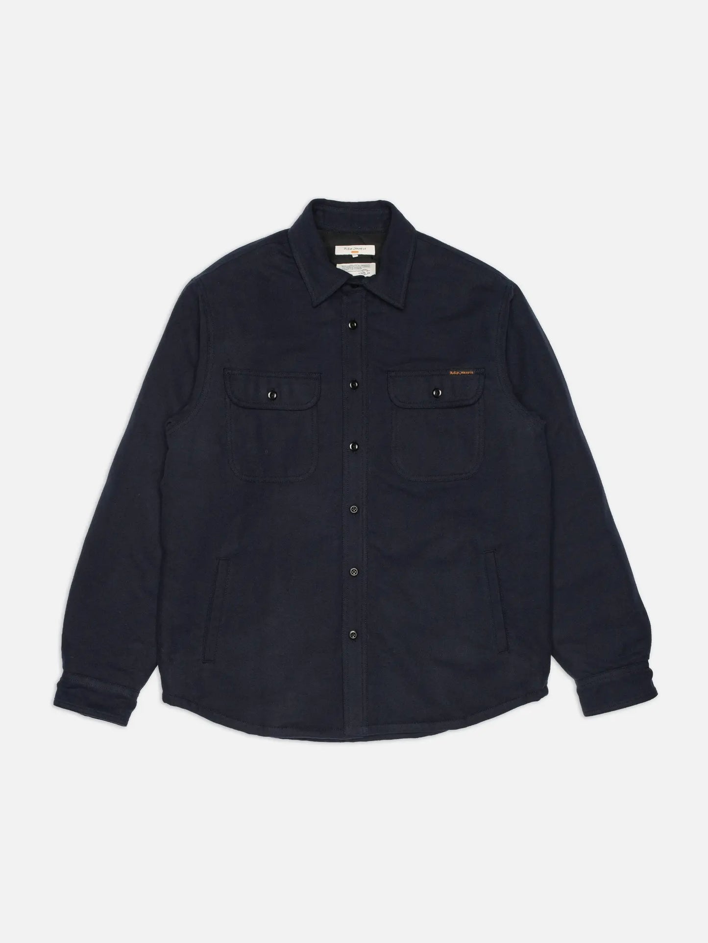 Nudie Jeans | Chemise à manches longues "Glenn" - Bleu Marin