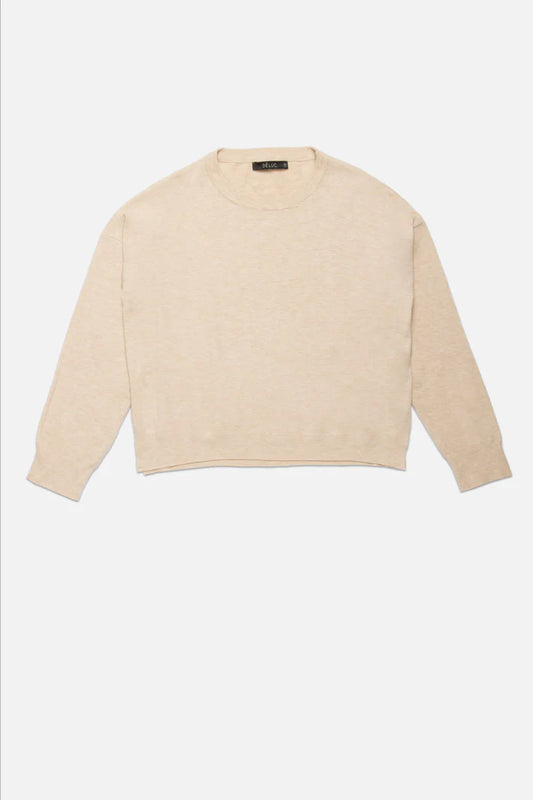 Deluc | Chandail "Polly" recadré- Ecru