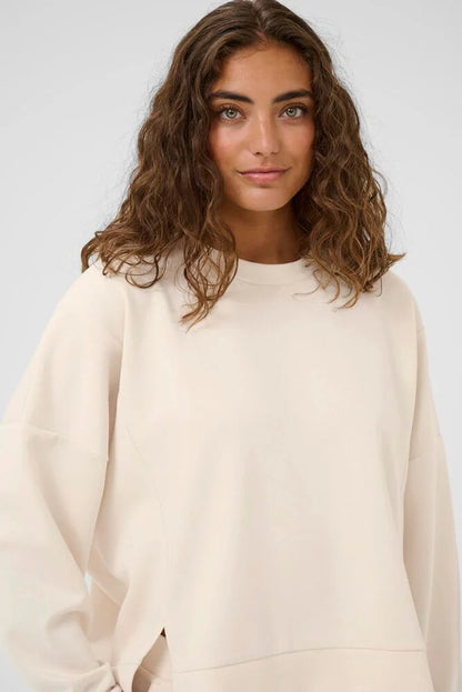 CULTURE | Sweat-shirt ''Alyson Chabrina'' |  Crème