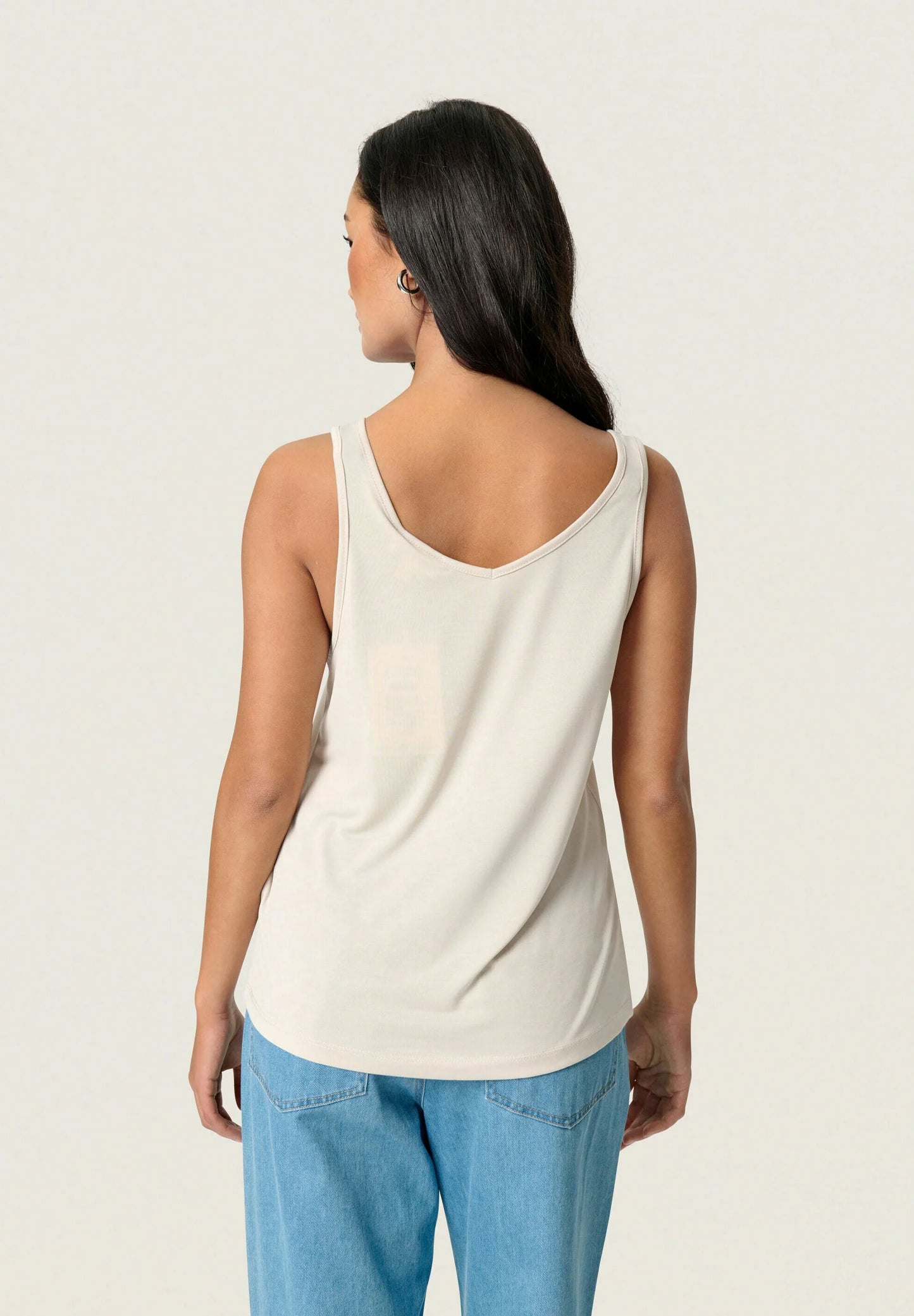 SOAKED IN LUXURY | Camisole "COLUMBINE" - Beige