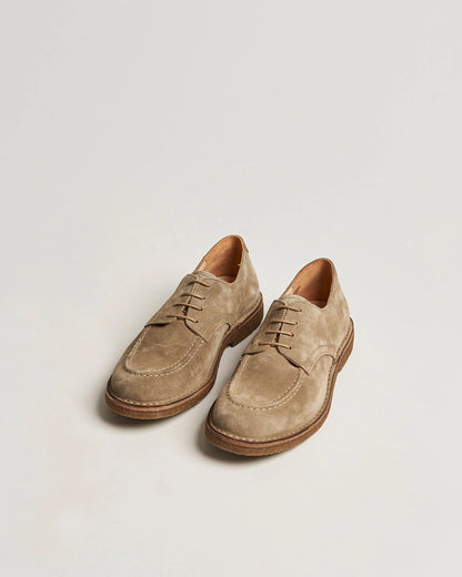 Astorflex | Chaussure derby en daim ''Carlflex'' - Écru